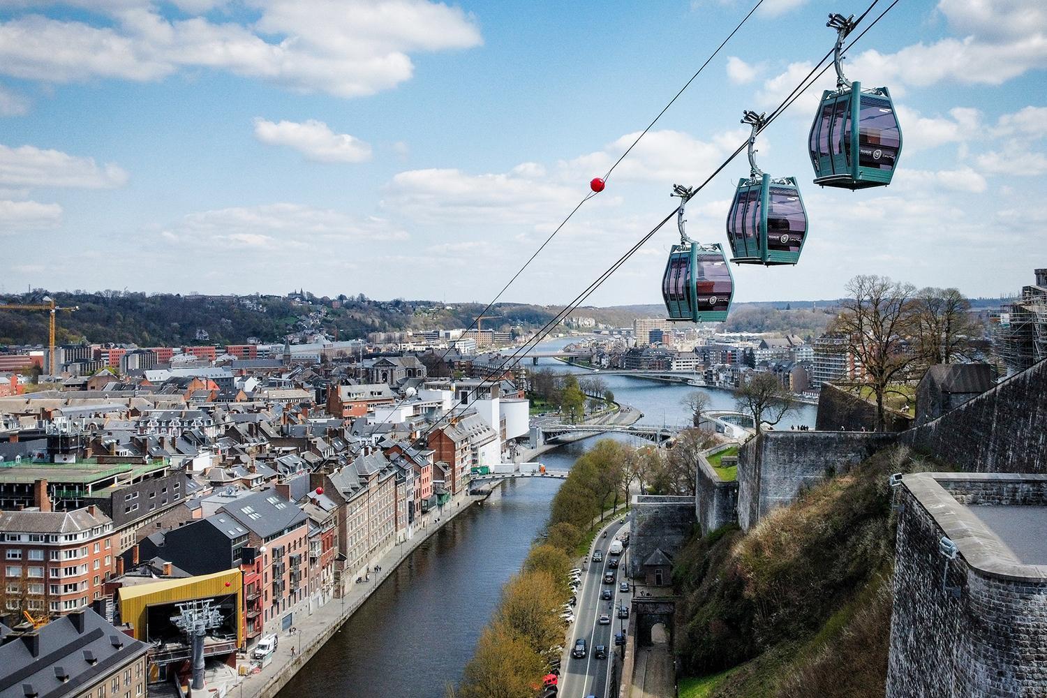 Les Cerisiers - Appartement De Standing Au Centre De Namur Bagian luar foto